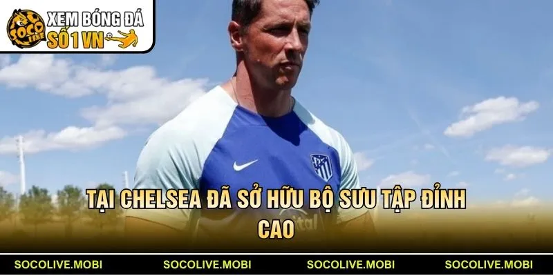 Tại Chelsea đã sở hữu bộ sưu tập đỉnh cao